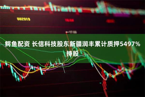 鳄鱼配资 长信科技股东新疆润丰累计质押5497%持股